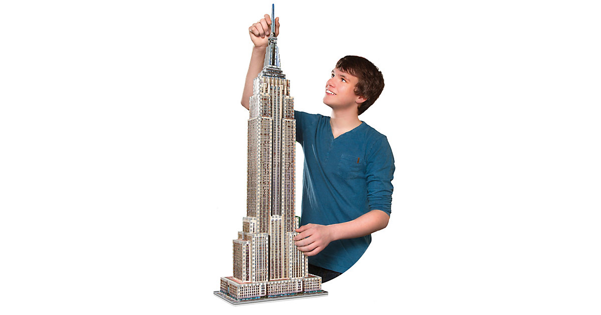 Wrebbit 3D Puzzle 975 Teile Empire State Building 3