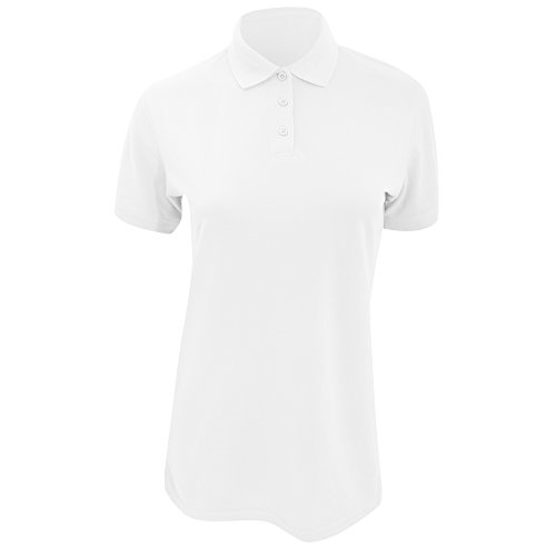 Kustom Kit Klassisches Polo-Shirt für Damen Gr. 10, weiß