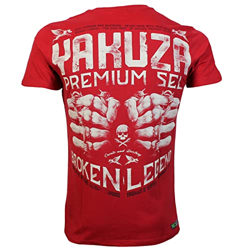 Yakuza Premium Herren T-Shirt 3404 rot