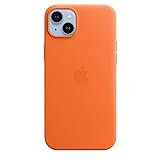 Apple iPhone 14 Plus Leather Case with MagSafe - Orange ​​​​​​​