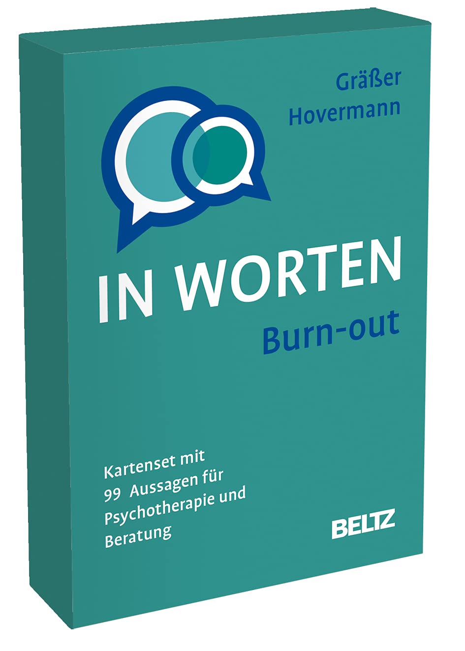 Burn-out in Worten: Kartenset mit 99 Aussagen für Psychotherapie und Beratung. Mit 8-seitigem Booklet im Stülpkarton, Kartenformat 5,9 x 9,2 cm. (Beltz Therapiekarten)