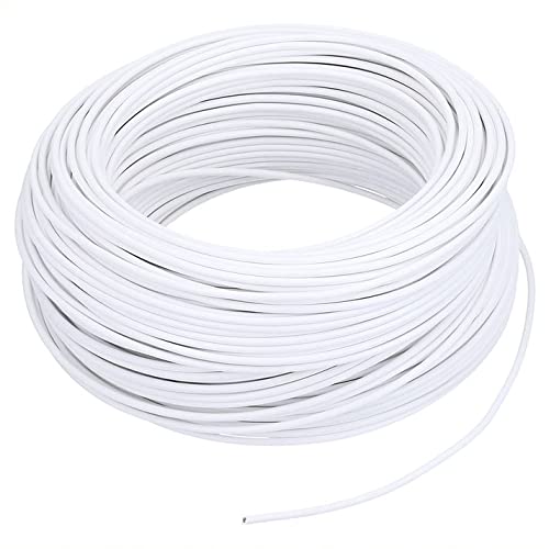 Hilark Kabel 2-adrig 0,75mm² H03VV-F 2x0,75mm² OMY (100m, weiß)