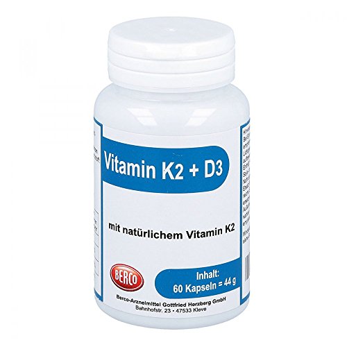 Vitamin K2+D3 Berco Kapseln