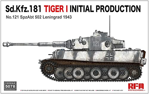 Rye Field Model RM5078 5078 Tiger I initial production - Leningrad Tiger Maßstab 1:35 Modellbau
