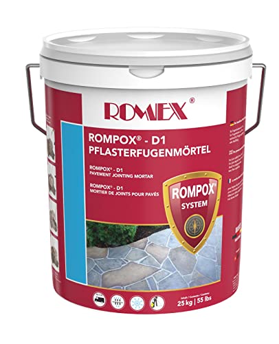 Rompox D1, Pflasterfugenmörtel 2-K, 25 kg Eimer, Farbe Neutral