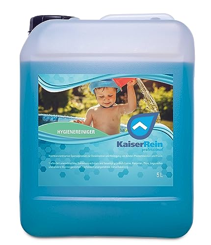 KaiserRein professional Planschi 5 Lzur Desinfektion und Reinigung von Kinder- Planschbecken Pool und Schwimmbad I Desinfizieren ohne Chlor