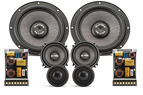 Gladen Audio RS 165.3-G2-16,5cm 3-Wege Lautsprecher System