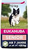 Eukanuba Hundefutter mit Lamm & Reis für kleine und mittelgroße Rassen - Trockenfutter für Senior Hunde, 12 kg