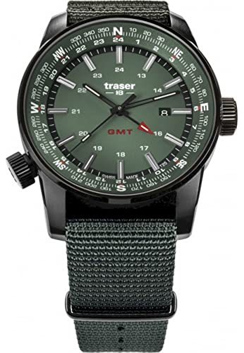 Traser 109035 Quarzuhren Sportuhren Militäruhren Outdoor Uhren Einsatzuhren