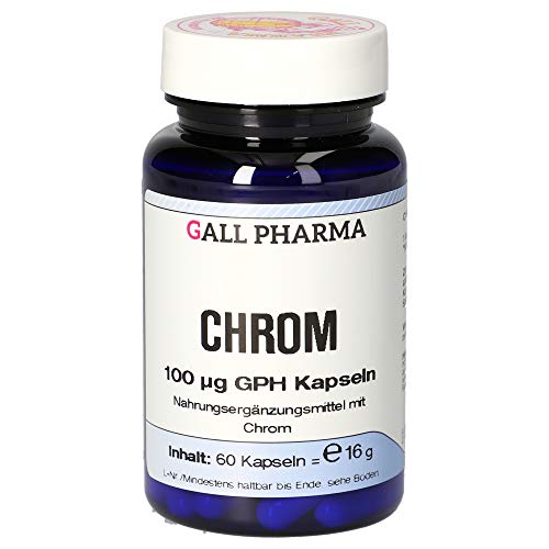 Gall Pharma Chrom 100 µg GPH Kapseln, 1er Pack (1 x 60 Stück)