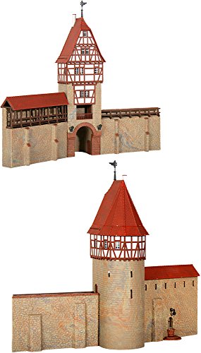 Kibri 38914 - H0 Stadtmauer mit Fachwerkturm in Weil
