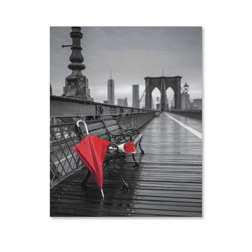 klassisches Puzzle 1000 Stück，Brooklyn Brücke，Einzigartige Heimdekorationen Und Geschenke（50x70cm）-E96