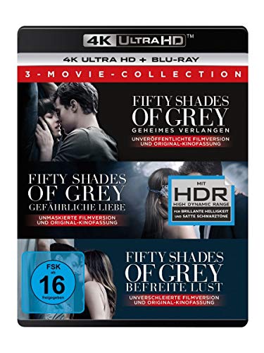 Fifty Shades of Grey - 3-Movie Collection (4K Ultra HD) (+ Blu-ray 2D)