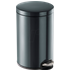 DURABLE 341158 - Abfallbehälter mit Tritt, 12 l, metall, anthrazit