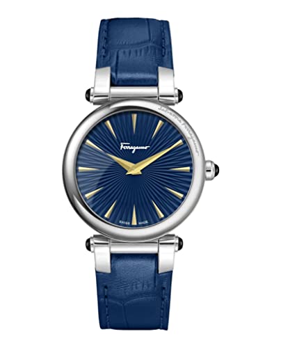 Ferragamo Damen-Armbanduhr, Idillio-Kollektion, hergestellt in der Schweiz, Edelstahl-SFYP00722, OS, Idillio