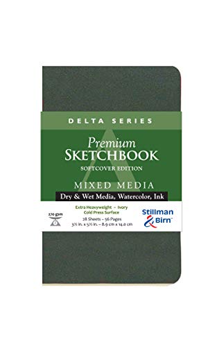 Delta Softcover Sketchbook 3.5X5.5 by Stillman & Birn