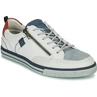 Fluchos Quebec Sneaker Herren Weiss/Blau - 43 - Sneaker Low Shoes