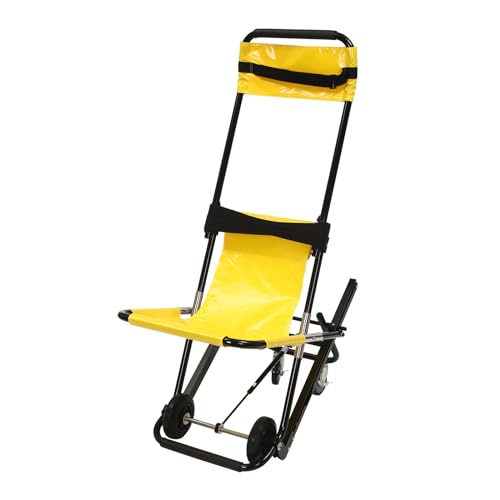 Treppensteiger Rollstuhl Tragbarer Treppenstuhl Faltbarer Treppenbahre Treppensteig-Rollstuhl für ältere Menschen mit Behinderungen, Belastbarkeit 160 kg