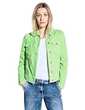 CECIL Damen B212154 Jeansjacke in Farbe, Matcha Lime, XL