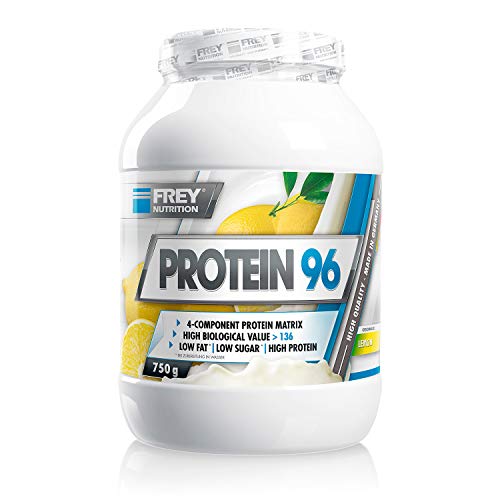 Frey Nutrition Protein 96 Lemon Dose, 1er Pack (1 x 750 g)