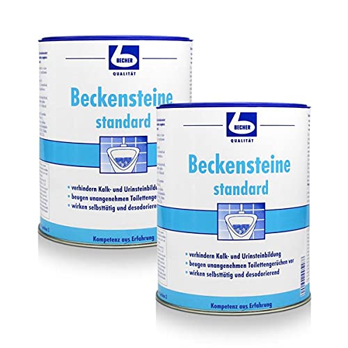 2x Dr. Becher Beckensteine standard für Urinale 30 stk.