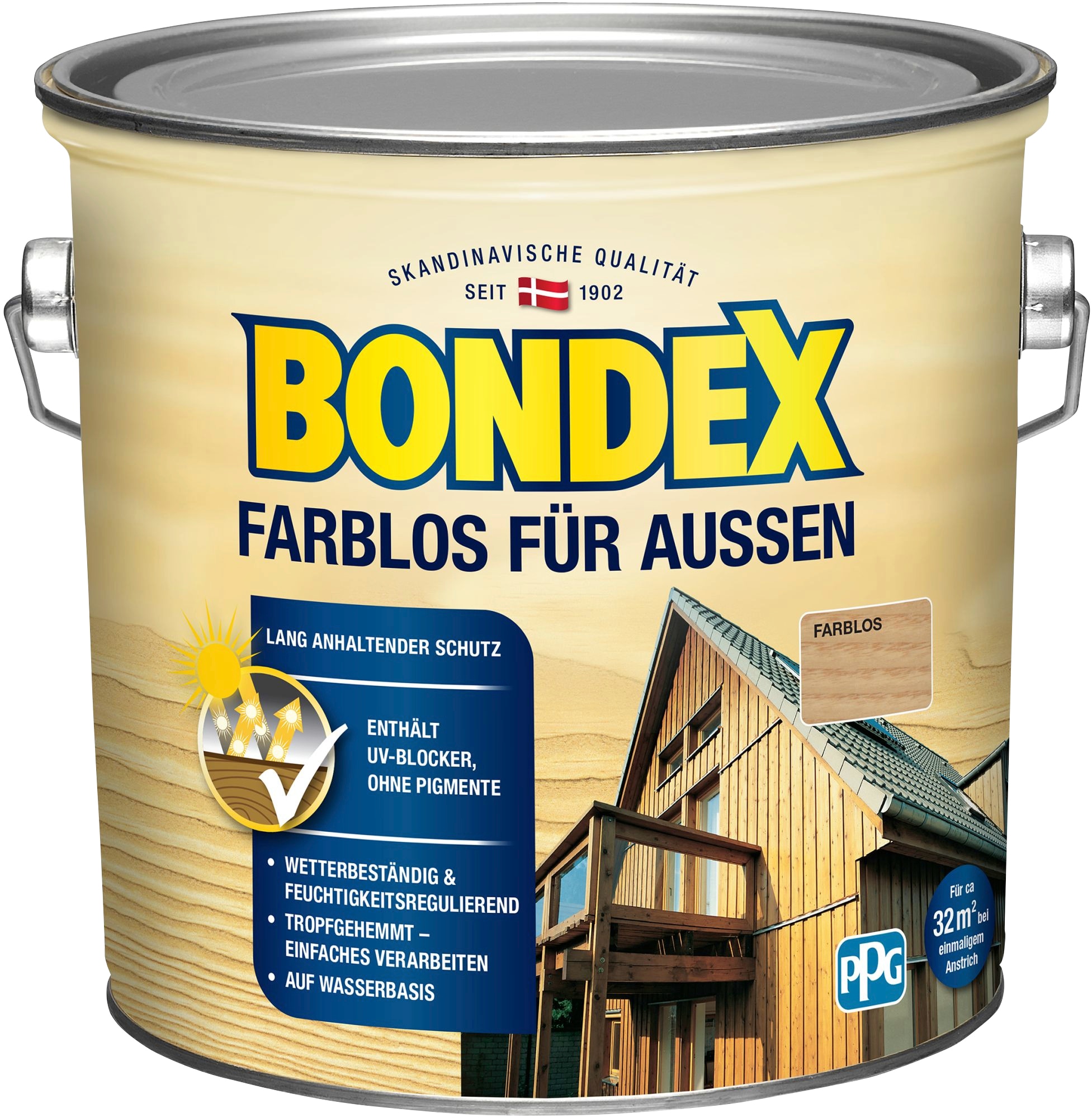 Bondex Holzschutzlasur "FARBLOS FÜR AUSSEN"