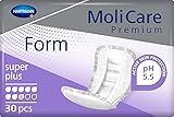 MoliCare Premium Form Super Plus Inkontinenzeinlagen, 8 Tropfen, 1x30 Stück