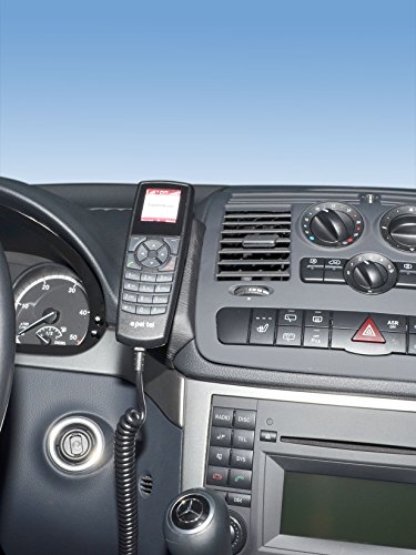 KUDA 1560 Halterung Echtleder schwarz für Mercedes Viano Trend & Ambiente ab 2006 bis 2014