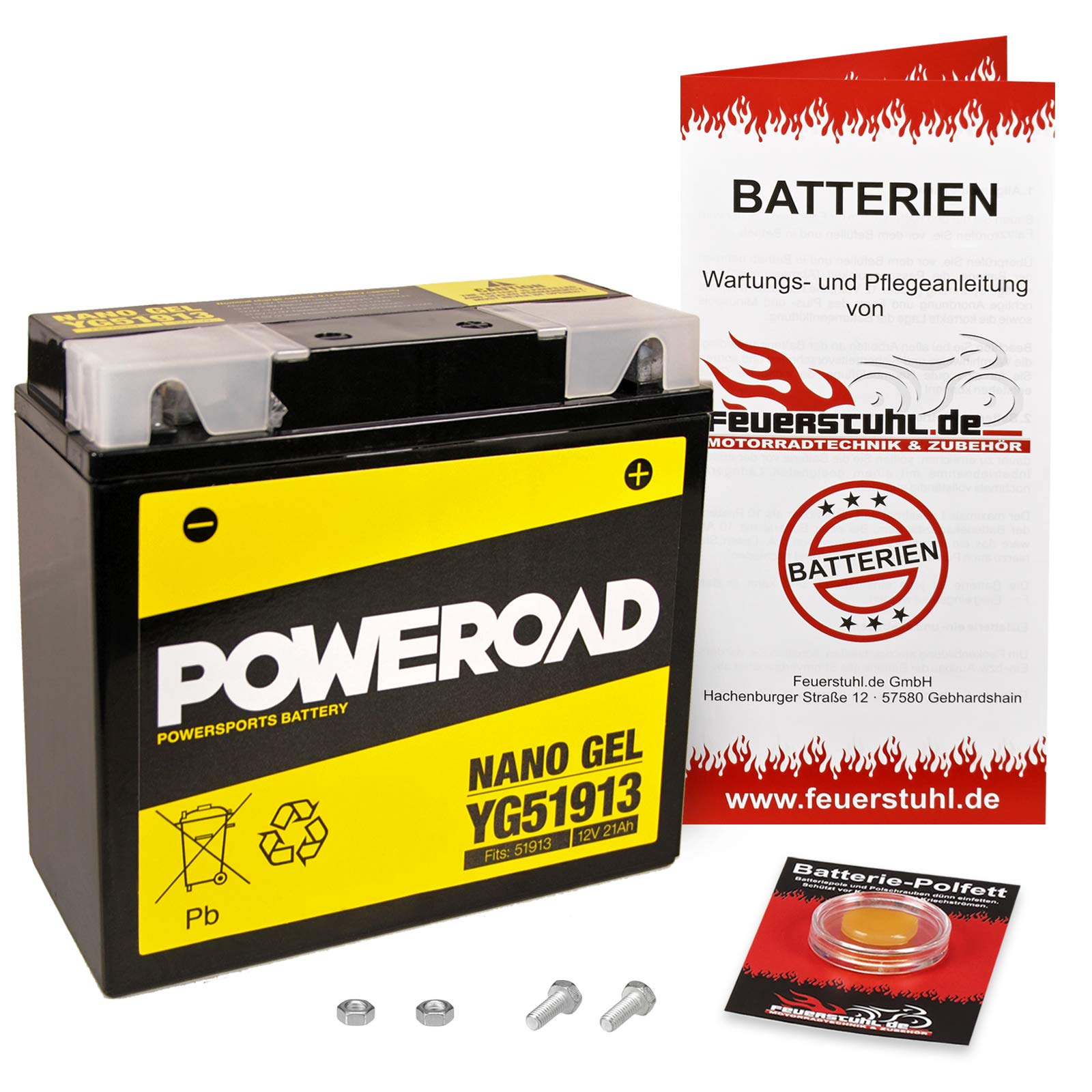 Gel-Batterie für BMW R 1100 GS, wartungsfrei, einbaufertig, startklar, inkl. 7,50€ Pfand