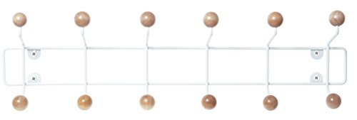 Present Time - Garderobe - Wandgarderobe - Saturnus XL - Holzkugeln - wooden balls XL - 53,5 x 15 x 14 cm