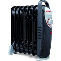 Rowi Ölradiator 7 Rippen HOR 800/7/2 Mini schwarz