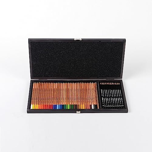 LYRA POLYCOLOR - Holzverpackung 36 farbige Bleistifte + 12 Grafite