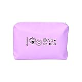 Söhngen Erste-Hilfe-Tasche Baby on Tour rosa (Reißverschlusstasche für Kleinkinder; beschichtetes Nylongewebe; robust; mit Fieberthermometer; Schnuller; Verbandmaterial; Beißring) 0350007r