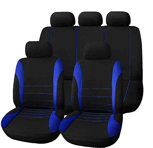 Hava Kolari Universal Sitzbezug Sitzkissen Sitzauflage Auto Schonbezüge Autositzbezug Für Super Speed System Fahrzeug (Blau)
