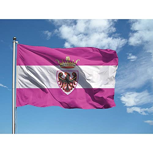 Flagge, 70 x 100 cm, aus nautischem Polyester, 115 g/m², mit doppeltem Rand, Seil und Mantel. Flamme-Behandlung B1, geeignet sowohl für den Innen- und Außenbereich