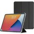 Hama Case iPad Pro 2020 12.9 Zoll (aufklappbare Schutz-Hülle für Displays mit 12 9'', Cover für Apple Tablet, Magnetverschluss, transparent) schwarz