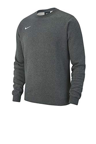 Nike Kinder Y CRW FLC TM CLUB19 Sweatshirt, Black/(White), XS