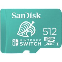 SanDisk Nintendo Switch - Flash-Speicherkarte - 512GB - UHS-I U3 / Class10 - microSDXC UHS-I (00186522)