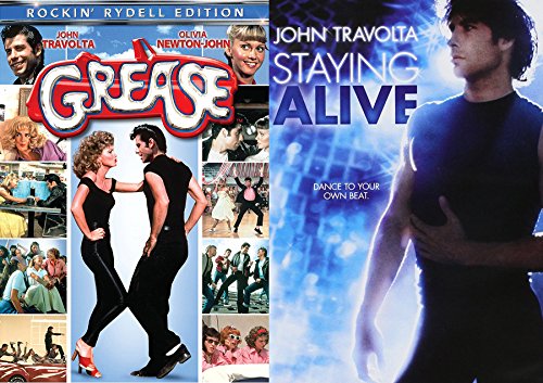 John Travolta Grease Movie Musical & Staying Alive Double Feature Set