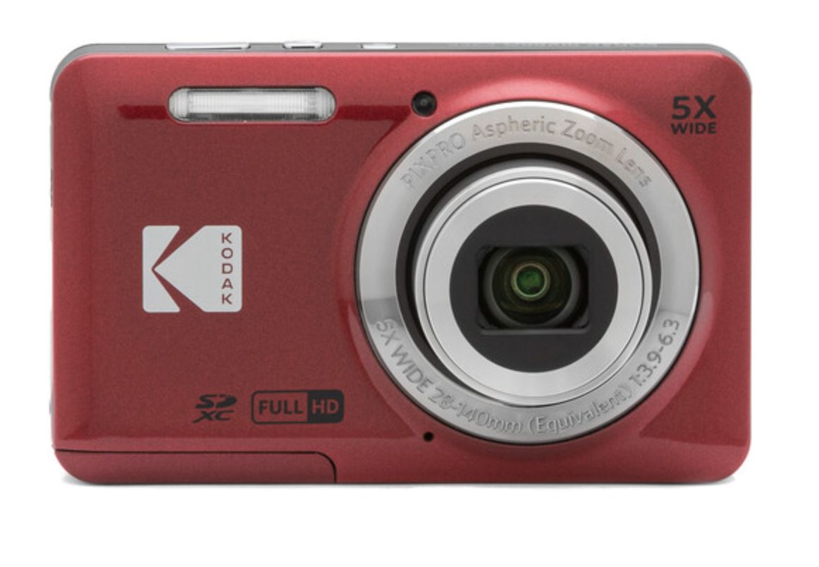 Pixpro FZ55 Kompaktkamera 5x Opt. Zoom (Rot) (Rot)