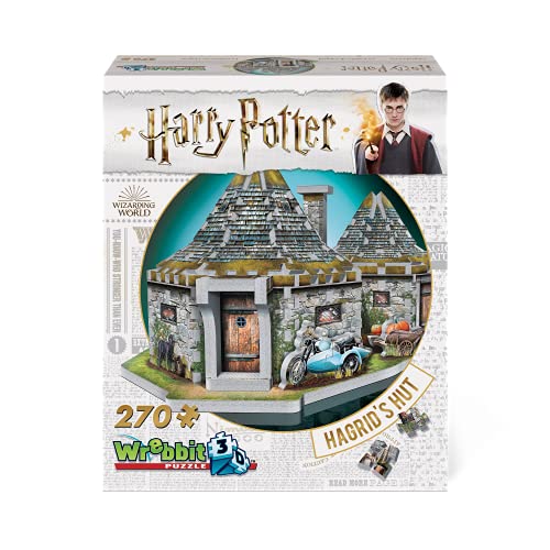 Wrebbit 3D - Puzzle 3D Harry Potter - Hutte d'Hagrid 270 Pièces - 0665541005121