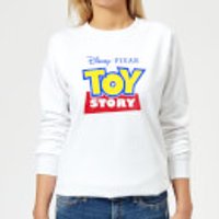 Toy Story Logo Damen Pullover - Weiß - M - Weiß