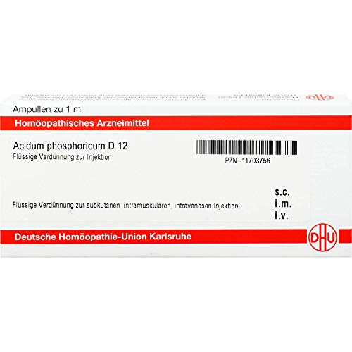 DHU Acidum phosphoricum D12 Ampullen, 8 St. Ampullen
