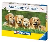 Ravensburger 12680 - Drollige Vierbeiner - 200 Teile XXL Panorama Puzzle