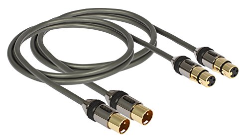 Goldkabel Profi XLR-Kabel Stereo 1,0m