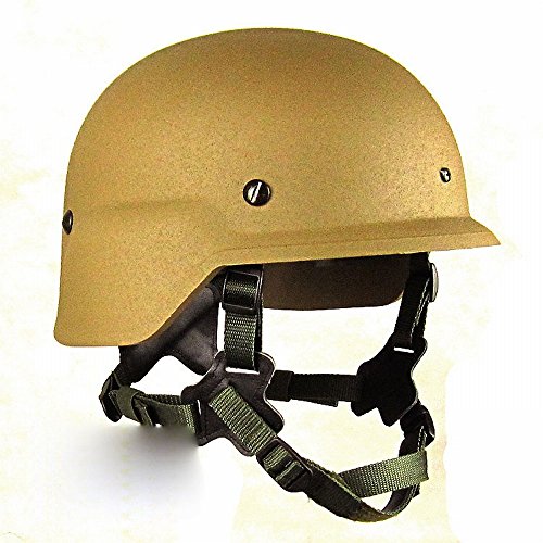 GZZ Lwh Taktischer Helm Field Cs Explosionsgeschützter Outdoor-Pasgt Helm,Ein,Kopfumfang 55-60cm