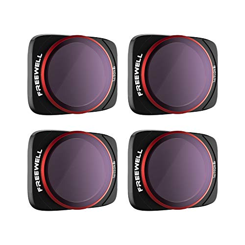 Freewell Bright Day - 4K Serie - 4Pack ND/PL Filter Kompatibel mit Air 2S Drone