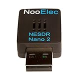Nooelec NESDR Nano 2 - Winziges Schwarzes RTL-SDR-USB-Set (RTL2832U + R820T2) mit MCX-Antenne. Software Defined Radio, DVB-T und ADS-B Kompatibel, ESD-Sicher