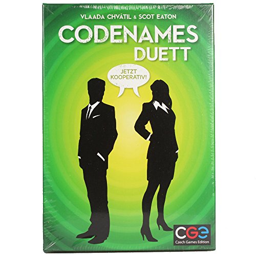 Asmodee Codenames Duett, Familienspiel, Ratespiel, Deutsch