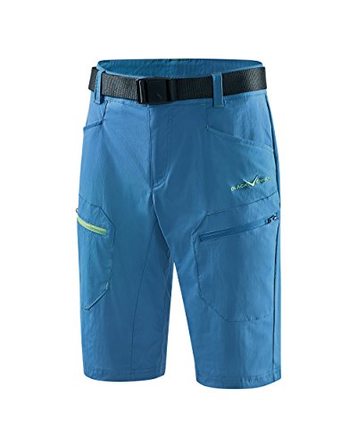 Black Crevice Herren Trekking Shorts, blau, XL